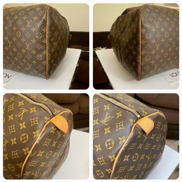 LOUIS VUITTON Keepall 60 Travel Bag 🧳 852SA - Picture 10 of 13